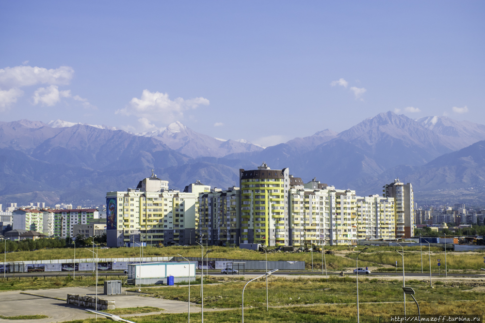Algabas - microdistrict in Almaty